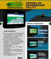 Monitor De Pulverización Controlagro Ti5