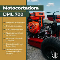 Motocrotadora De Cesped Dml 700 Arranque Manual