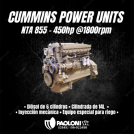 Motor 450Hp Cummins Nta 855-P450