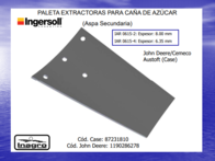 Paleta Extractora Caña De Azúcar Ingersoll Iar 0615-4