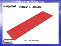 Piso Elevador Ingersoll Piso Nro1 - Iar 0930 Case 4500