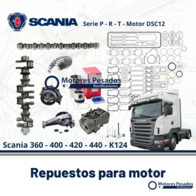Repuestos De Motor Scania Serie P - R - T - 400 - 420