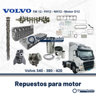 Repuestos De Motor Volvo Fm 12 - Fh 12 - Nh 12 - D12
