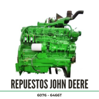 Repuestos Para Motores John Deere 6076 - 6466T