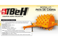 Rodillo Compactador TBeH  Nuevo Pata De Cabra