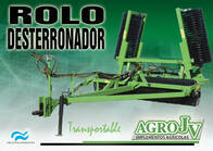 Rolo Desterronador Hidráulico Agro JV RDH9000