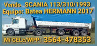 Scania 113/310/1993/batea Hermann Año 2017