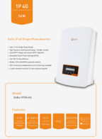 Solis-1P5K-4G 5000W Dual Mppt Wifi