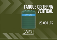 Tanque Cisterna 23000 Lts Duraplas Vertical
