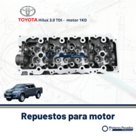 Tapa De Cilindro Toyota Hilux 3.0 Tdi - 1Kd - 16V