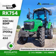 Tractor Chery By Lion 80 Rk754 Hp Nuevo