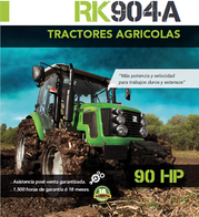 Tractor Chery Rk904-A - 4X4 - Perkins 92Hp