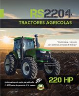 Tractor Chery Rs2204-C - 4X4 - Perkins 225Hp