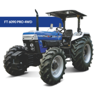 Tractor Tracción Doble, Farmtrac  6090 PRO
