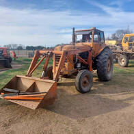 Tractor Fiat 780 R Con Pala Frontal Y Pinche