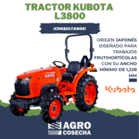 Tractor Kubota L3800 Nuevo Tracción Doble