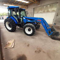 Tractor New Holland Td 5.110 Con Pala Frontal