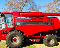 Cosechadora Vassalli V760 2 Wd - 2.022 / Plat. 30 Pies Flexi O Drap