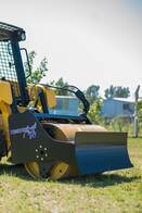Rodillo Vibrocompactador Para Minicargadora