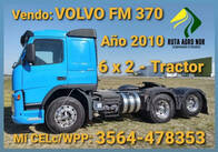 Volvo Fm 370 / 6 X 2 / 2010 / Tractor Con Plato