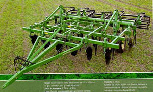 Descompactador Pampero De 11 Púas A 40 Cm.