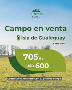 705Ha De Isla En Gualeguay
