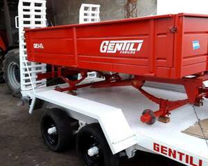 Acoplado Trailer Gentili De 4 Metros 4 T