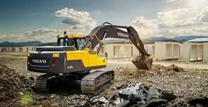Excavadora De Orugas Medianas Volvo Ec210Dl