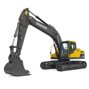 Excavadora De Orugas Medianas Volvo Ec220Dl