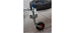 Gato a Rosca con rueda timonera Inflable P/ Trailer, Remolques Y Acoplados