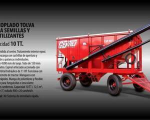 Tolva para Semillas y fertilizantes Gentili 10 Tn Nueva