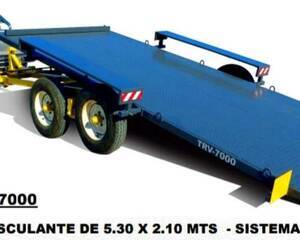 Acoplado Trailer Bellmaq 2 Ejes Nuevo 6 Tn