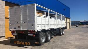Acoplado 4 Ejes Baranda Volcable Bonano