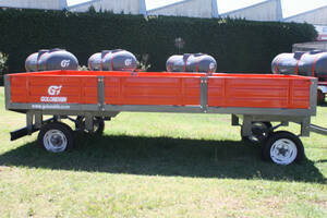 Acoplado Playo con Barandas - 2,2 x 4,5 Mts