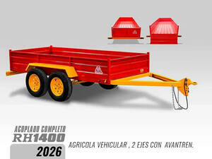 Acoplado RH1400 1400 Kg