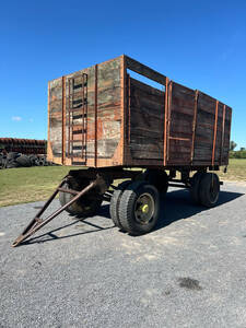 Acoplado Rural Para 18 Tn De Madera
