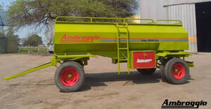 Acoplado Tanque 3000L Con Baulera Ambroggio