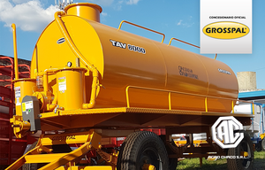 Acoplado Tanque Atmosférico Nuevo Grosspal Tav 8000