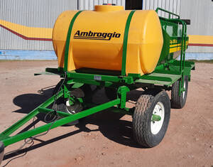 Acoplado Tanque 2000/3000/4000/6000 Litros Combinado + Tanque De Agua Ambroggio