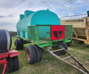 Acoplado Tanque De Apoyo Duraplast De 10.000 Lts Duales
