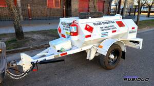 Acoplado Tanque De Combustible Para 1000 Lts Ci1001