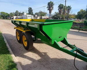 Acoplado Volcador Batea Centenario 6 T / 2 Ejes Nuevo
