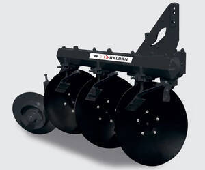 Arado De Discos Baldan Afr-3 De 3 Discos De 26X6 Mm