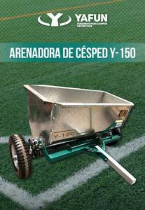 Arenadora de césped Y-150 Promax