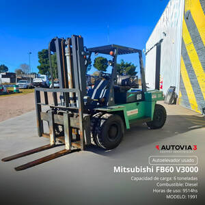 Autoelev, Mitsubishi 6 Ton. Torre 3000Mm, Diesel