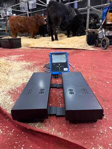 Balanza Barras Distribal Ganado Hacienda 1500 kg Bluetooth 