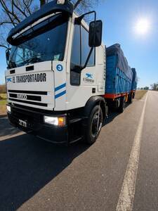 camion IVECO tector 17e22 acoplado grassani 