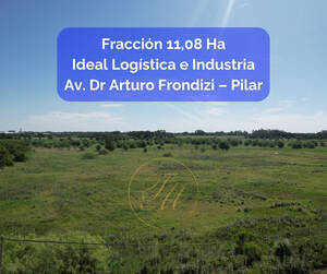 Campo Industrial 11,08 Ha C-Zmi Av. Frondizi, Pilar