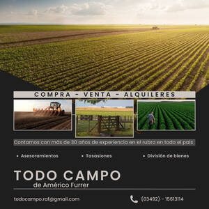 Campo Mixto En Venta - Zona San Justo Sta Fe