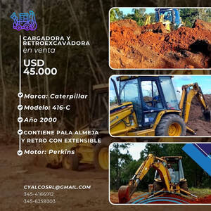 Cargadora Y Retroexcavadora